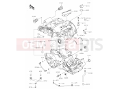KAWASAKI W800 (EJ800DLF) 14 Crankcase