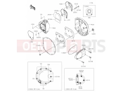 KAWASAKI W800 (EJ800DLF) 18 Right Engine Cover(s)