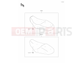 KAWASAKI W800 (EJ800DLF) 62 Accessory(Seat)