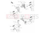 KAWASAKI Z650 (ER650KLF) 34 Footrests
