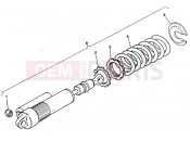 DUCATI Supersport 600 SS REAR SHOCK ABSORBER » SWING ARM