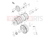 KAWASAKI Z900RS (ZR900CLF) (United Kingdom) 10 Clutch