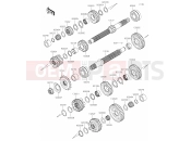 KAWASAKI Z900RS (ZR900CLF) (United Kingdom) 11 Transmission