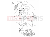 KAWASAKI Z900RS (ZR900CLF) (United Kingdom) 27 Water Pipe