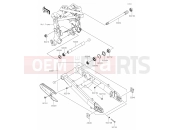 KAWASAKI Z900RS (ZR900CLF) (United Kingdom) 31 Swingarm