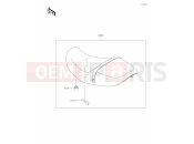 KAWASAKI Z900RS (ZR900CLF) (United Kingdom) 69 Accessory(Seat)