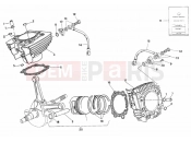 DUCATI 1994 Supersport 900 SS CYLINDER - PISTON » ENGINE CASE
