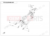 FRAME-2 - F03-2 - CFMOTO 450 SR S (CF400-9F [EU5] ) 2025