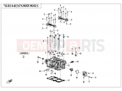 CYLINDER HEAD(1) - E02-2 - CFMOTO 450 SR S (CF400-9F [EU5] ) 2025