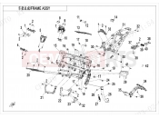 CFMOTO RAPIO NOVA (CF5000D [EU5] ) FRAME ASSY(ABS) - F03-B