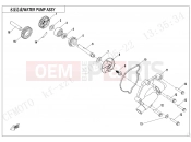 CFMOTO CFORCE 1000 (CF1000ATR) WATER PUMP ASSY. - E08