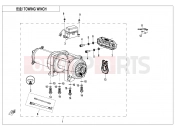CFMOTO 2025 ATV CFORCE 1000 (CF1000AU-2) TOWING WINCH(WITHOUT WINCH CONTROL SWITCH) - F15-2-B