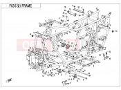 FRAME - F03 - CFMOTO CFORCE 450 (CF400AU-A) 2017