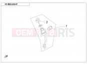 CFMOTO 2021 ATV CFORCE 450 (CF400AU-A) LOCK KIT