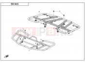 CFMOTO 2021 ATV CFORCE 450 (CF400AU-A) RACK(STEEL)