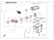 CFMOTO 2021 ATV CFORCE 450 (CF400AU-A) AIR FILTER ASSY.