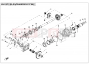 CFMOTO 2021 ATV CFORCE 450 (CF400AU-A) TRANSMISSION SYSTEM(2) - E06-2