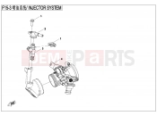 INJECTOR SYSTEM - F15-3 - CFMOTO CFORCE 450 (CF400AU-B) 2017