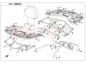 RACK(PLASTIC) - F14-A - CFMOTO CFORCE 450 (CF400AU-B) 2021