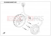MAGNETO STATOR ASSY(HIGH POWER) - E03-B - CFMOTO CFORCE 450 (CF400AU-B) 2021