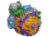 CFMOTO CFORCE 400 (CF400AU-LF) 191Q ENGINE - E00