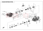 CFMOTO CFORCE 450 (CF400AZ-3L) DRIVETRAIN SYSTEM - F30-V2