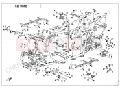 CFMOTO CFORCE 520 (CF500ATR-2L [T3b] ) FRAME - F03-V5