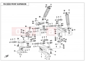 CFMOTO CFORCE 520 (CF500ATR-2L [T3b] ) FRONT SUSPENSION - F05-A