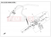 CFMOTO CFORCE 520 (CF500ATR-2L [T3b] ) PARKING SYSTEM - F08-2