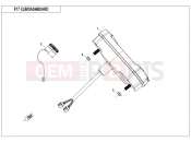 CFMOTO CFORCE 520 (CF500ATR-2L [T3b] ) DASHBOARD - F17