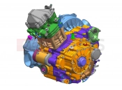 CFMOTO CFORCE 520 (CF500ATR-2L [T3b] ) 191R ENGINE - E00