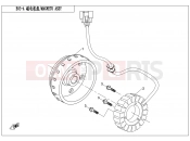 CFMOTO CFORCE 520 (CF500ATR-2L [T3b] ) MAGNETO ASSY - E03-A