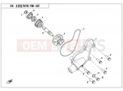 CFMOTO CFORCE 520 (CF500ATR-2L [T3b] ) WATER PUMP ASSY. - E08