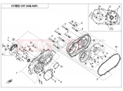 CVT CASE ASSY - E01-3 - CFMOTO CFORCE 520 (CF500AU-7LF) 2021