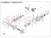 TRANSMISSION SYSTEM(2) - E06-2 - CFMOTO CFORCE 520 (CF500AU-7LF) 2021