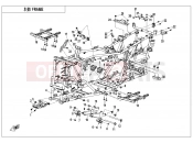 FRAME - F03-V2 - CFMOTO CFORCE 625 (CF600AU-3S) 2021