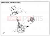 CRANKSHAFT @^ CONNECTING ROD @^ PISTON ASSY. - E04-A-V2 - CFMOTO CFORCE 625 (CF600AU-3S) 2021