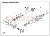 TRANSMISSION SYSTEM(2) - E06-2 - CFMOTO CFORCE 625 (CF600AU-3S) 2021