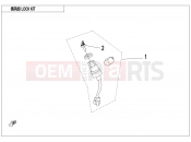 CFMOTO 2017 ATV CFORCE 850 (CF800AU-2A) LOCK KIT - F01