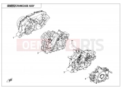CFMOTO 2017 ATV CFORCE 850 (CF800AU-2A) CRANKCASE ASSY - E01