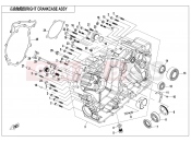 CFMOTO 2017 ATV CFORCE 850 (CF800AU-2A) RIGHT CRANKCASE ASSY - E01-2-V1