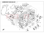 CFMOTO 2017 ATV CFORCE 850 (CF800AU-2A) RIGHT CRANKCASE ASSY - E01-2-V3
