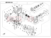 FRONT AXLE - F31 - CFMOTO CFORCE 850 (CF800AU-2A) 2018