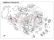 RIGHT CRANKCASE ASSY - E01-2-V4 - CFMOTO CFORCE 850 (CF800AU-2A) 2018