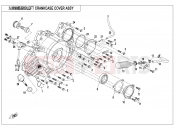 LEFT CRANKCASE COVER ASSY - E01-4 - CFMOTO CFORCE 850 (CF800AU-2A) 2018