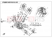 CYLINDER HEAD NO.2 ASSY - E02-6-V3 - CFMOTO CFORCE 850 (CF800AU-2A) 2018