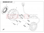 MAGNETO ASSY(HIGH-POWER) - E03-B - CFMOTO CFORCE 850 (CF800AU-2A) 2018