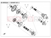 TRANSMISSION SYSTEM(1) - E06-1-V1 - CFMOTO CFORCE 850 (CF800AU-2A) 2018