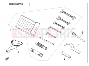 TOOLS - F20 - CFMOTO CFORCE 820 (CF800AU-2B) 2017