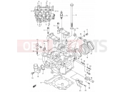 SUZUKI DR-Z400 K2 (2002) (E01) 2 - CYLINDER HEAD